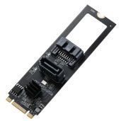 Buy MZHOU 2 SATA Port NGFF M.2 B+M Key Adapter Card - Windows & Linux Compatible, Supports 2280