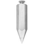 General Tools 790-5 Hexagon Steel Plumb Bob - 5 Ounce Precision Tool for Accurate Leveling