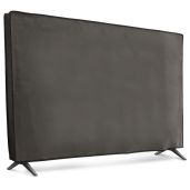 "KWMobile Dust Cover for 43" TV - Durable Dark Grey Fabric Protector for Indoor Flat Screen TVs"