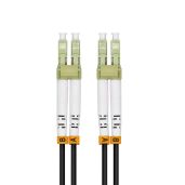 Jeirdus 40M SC to SC 10G OM3 Outdoor Armored Duplex Fiber Optic Cable Jumper - 50/125 Multimode Patch Cord