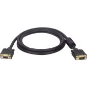 Tripp Lite 25ft VGA Monitor Extension Cable M/F - High Res 2048x1536 (1080p) HD15, Black - P500-025