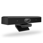 3-in-1 Conference Room Camera: 1080p HD Webcam with Microphone & Speaker for Desktop, Laptop, Mac, PC - USB Plug & Play