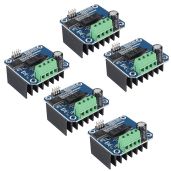 5PCS BTS7960 DC Stepper Motor Driver Module 43A H-Bridge PWM Control for Raspberry Pi Smart Car Projects