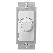 Leviton RTF01-10W Decora Quiet Fan Speed Control - 120V, 1.5A, White | Enhance Comfort & Style