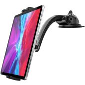 "Woleyi Car Dashboard Tablet Mount: Strong Suction Holder for iPad, Galaxy Tabs & More (4.7-13")"