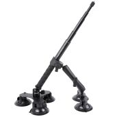 "PellKing 5-in-1 Suction Car Mount for Insta360 & GoPro Max - Includes 44.9" Selfie Stick"