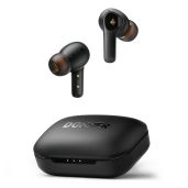 Donner Noise Cancelling Wireless Earbuds - Bluetooth 5.2, 32H Playtime, 4 Mic Calls, Custom EQ App - Dobuds ONE in Black