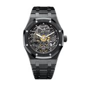 Redhai Automatic Skeleton Watch: 50M Waterproof, Anti-Shock, Stylish Men's Diver & Business Casual Timepiece