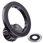 WixGear MagSafe Mount Base for iPhone 14/13/12 - Universal 17mm Car Holder for Dashboard, Vent & Windshield