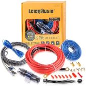 8 Gauge Subwoofer Wiring Kit - True 8 AWG Car Amp Installation for Powerful Radio & Speaker Connections