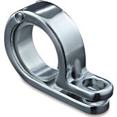 "Kuryakyn 4024 P-Clamp: Universal Motorcycle Lighting Hardware for 1-1/8" & 1-1/4" Engine Guards - Chrome, Pack of 1"