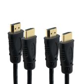 J-Tech Digital 8K HDMI 2.1 Cable 6Ft (2 Pack) - Ultra High Speed 48Gbps for PS5, Xbox, Apple TV & More