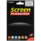 Amzer Super-Clear Screen Protector & Cleaning Cloth for iPhone 4 - Ultimate Protection & Clarity