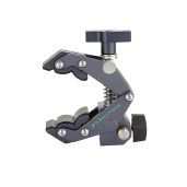 "9.Solutions Savior Clamp: Articulated Jaws & Hex Socket for 5/8" Pins - Max Load 66lbs, Perfect for Oddly Shaped Objects"
