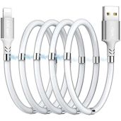 3FT AICase Magnetic Charging Cable: Fast, Organized Nano Data Cable for iPhone 14/13/12/11/XS/8/7/6/SE/Pad/Pod