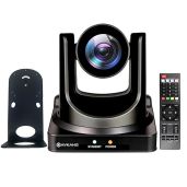 AVKANS NDI Camera, 20X Optical AI Auto Tracking PTZ Camera with Simultaneous HDMI/3G-SDI/IP Streaming for Church Video Production School Events Worship(NDI Approved by Newtek Officially)