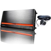 Alphasonik V3000.1D Venum Series: 6000W Monoblock Car Amp with Remote Bass Boost & 4-Way Protection