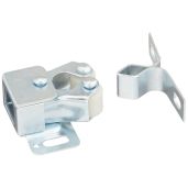 Amerock Double Roller Cabinet Catch - Zinc 1-5/16 inch Door Latch | 1 Pack for Secure Cabinet Doors