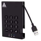 Apricorn 500GB Aegis Padlock USB 3.0: Secure 256-bit AES Encrypted Portable Hard Drive