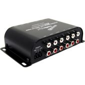 Audiopipe SPLIT3003RCA Multi-audio Amplifier with 3 RCA Outputs and Built-in 10V Line Driver for Superior Sound Quality