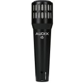 Audix i5 Dynamic Microphone: Best Snare & Guitar Amp Mic for Pro Sound - Black