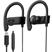 Avantree L171 Lightning Headphones for iPhone 14/13/12/11 - MFi Certified, Comfortable, Clear Calls & Ideal for Sports