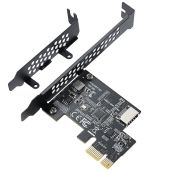 BEYIMEI PCI-E 1X to USB 3.2 Gen 1 Expansion Card with Type-C Front Panel for Desktop PC