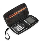 Buy BOVKE Hard Graphing Calculator Case for TI-84 Plus & TI-83 Plus - Extra Pocket for Cables & Accessories, Black