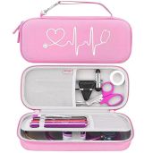 Buy BOVKE Hard Stethoscope Case for 3M Littmann & MDF - Lightweight, Extra Room for Accessories, Pink