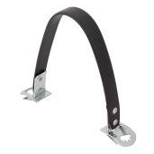 Dweekiy Heavy Duty Black Metal Side Lift Battery Carrier Strap for Easy Car Battery Transport