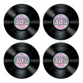Beistle Record Cutouts: Unique Party Decor for Music Lovers & Retro Themes