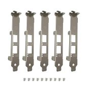 BestParts 5pcs Full Height Bracket for Intel E10G42BTDA X520-DA2 X520-BFSR X520-SR2 X520-LR2 X710-DA2 JL82599ES E33052-003