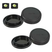 Body Cap & Rear Lens Cover for Canon EOS M50, M200, M100, M6 - Essential EF-M Mount Accessories