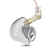 CCA CRA In-Ear Monitor Headphones: Ultra-Thin Dynamic Driver, Clear Sound & Deep Bass for Musicians & Gamers