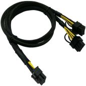 COMeap 10 Pin to Dual PCI-E 8 Pin Power Cable for HP DL580 DL585 DL980 G7 Server - 25in Adapter Splitter