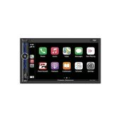 CPAA-70D 7-Inch Double Din Car Stereo: HD Touchscreen, Apple CarPlay, Android Auto, Bluetooth & Backup Camera Ready