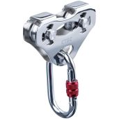 CTSC Climbing Pulleys & Oval Carabiner Kit: 800lbs Capacity Zipline Pulley for Backyard Fun & Rigging
