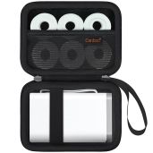 Canboc Carrying Case for NELKO P21 Label Maker - Portable Zipper Bag for Printer, Label Paper & Charging Cord