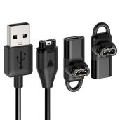 Garmin Watch Charger Cable with Type C Adapter - 3.3ft USB for Fenix, Instinct, Vivoactive, Venu, Forerunner Models