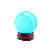 34mm Clear Crystal Ball Sphere - Rare Natural Quartz with Stand | Asian Magic Decor