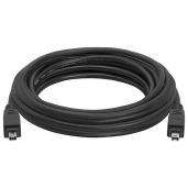 15FT FireWire 400 Cable - 4 Pin Male to Male iLink DV Cord for JVC & Sony Camcorders | Cmple