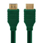 Cmple 1.5FT HDMI Cable - High Speed 4K UHD 60Hz, 18Gbps, 3D - Green HDMI Cord for HDTV & Audio Return