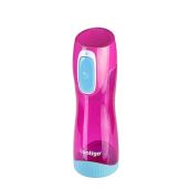 Contigo Swish Autoseal 500ml Water Bottle - Leakproof BPA-Free Gym Bottle for Sports, Running & Hiking in Magenta