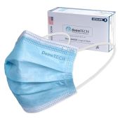 Buy DEMETECH ASTM Level 3 Disposable Face Masks - 50 Pack, 3-Layer Protection for Adults