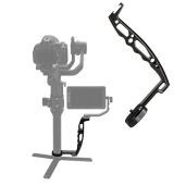 DH03 Handheld Gimbal Grip: Cold Shoe for DJI Ronin-S, Zhiyun Weebill LAB & More - Perfect for Monitors & LED Lights