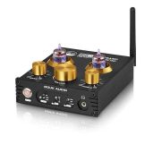 Douk Audio P1 Vacuum Tube Bluetooth Preamplifier: Hi-Fi USB DAC & APTX-HD for Home Theater & Active Speakers