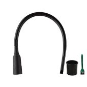 "EZ SPARES 25-Inch Flexible Vacuum Crevice Tool Kit for 1-1/4" & 1-3/8" Hoses - Perfect for Deep Cleaning!"