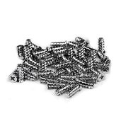 Easycargo PC Fan Screws - 50 Pack for 70mm, 80mm, 90mm, 92mm, 120mm, 140mm Cooling Fans - Silver Quality Fasteners