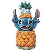 Enesco Jim Shore Lilo & Stitch Pineapple Figurine - 5.75 Inch Multicolor Collectible