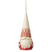 Enesco Jim Shore Nordic Noel Gnome Ornament - 4.72 Inch Multicolor Christmas Decor
